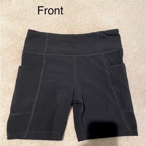 Athleta Girl Stash Your Treasures Bike Shorts Size L/12